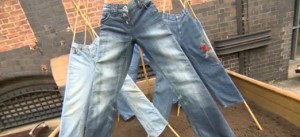 Pollution absorbing jeans at the Manchester Science Festival