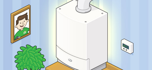 What is a condensing boiler?