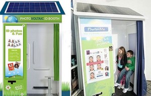 solar powered photo booth